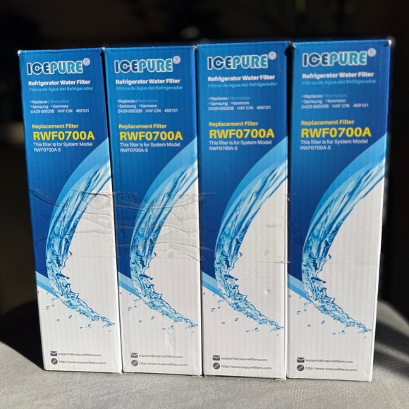 Refrigerator Water Filter Replacement Filters — 4 Pack - Picture 11 of 11